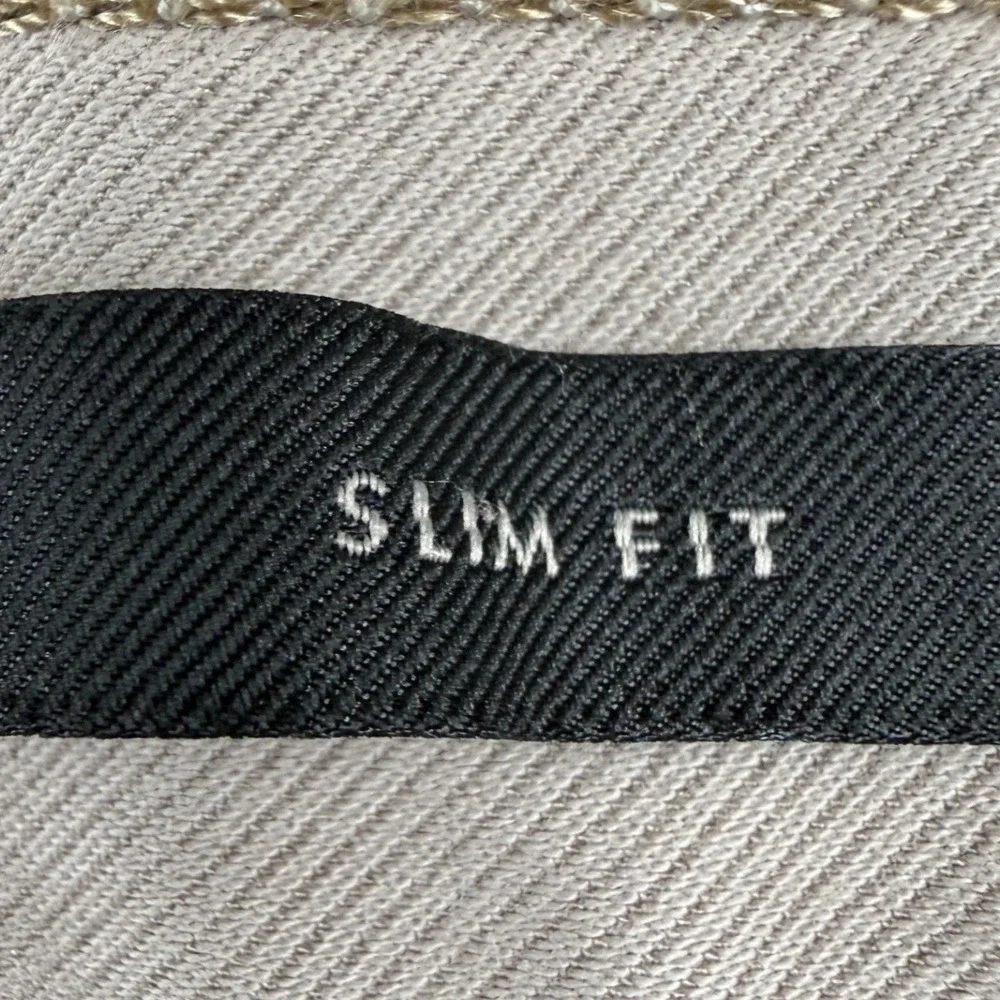 Banana Republic Traveler Slim Fit Pants Mens 31x32 Tan Khaki Cotton Modal‎